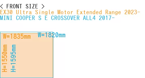 #EX30 Ultra Single Motor Extended Range 2023- + MINI COOPER S E CROSSOVER ALL4 2017-